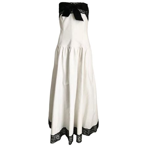 chanel white dresses|chanel white black dress.